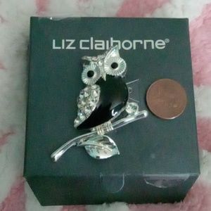 LIZ CLAIBORNE OWL 🦉 BROOCH 🦉💕